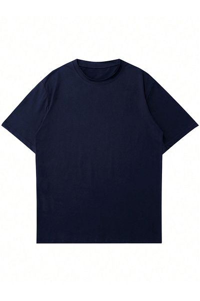 Mad&Calf Women's Keep Growing Printed Crew Neck Oversize Tshirt