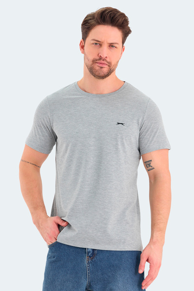 Slazenger Ανδρικό γκρι μπλουζάκι - Rosalva