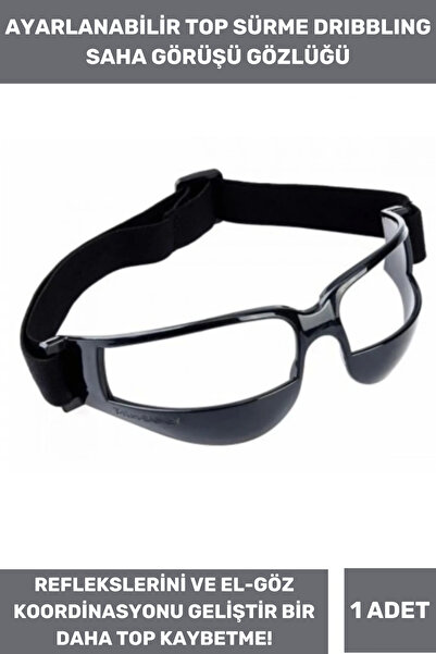 Thriftbuds Özel Üretim Basketbol Top Sürme İyi Dripling Ayarlanabilir Saha Görüşü Top Kontrolü Siyah Gözlüğü
