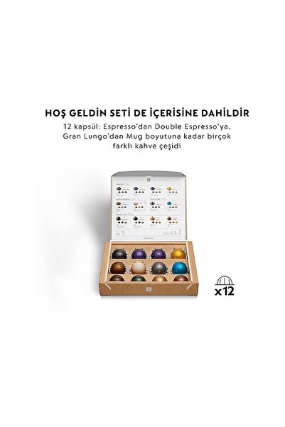 Nespresso Vertuo Pop Kapsüllü Kahve Makinesi Siyah