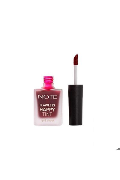 NOTE Flawless Happy Tint Lip & Cheek 02 Wild Cherry Liquid Blush