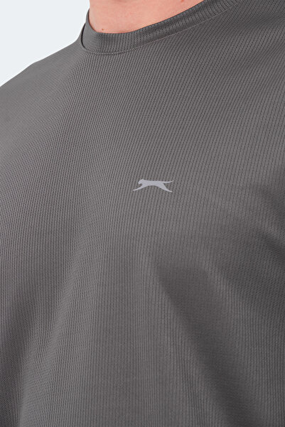 Slazenger Ανδρικό T-Shirt Senate I Σκούρο Γκρι