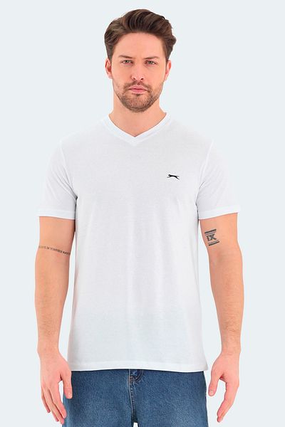 Slazenger Ανδρικό μπλουζάκι Rivaldo Λευκό