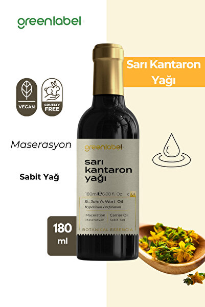 Greenlabel زيت نبتة سانت جون - جرين لابيل 180 مل