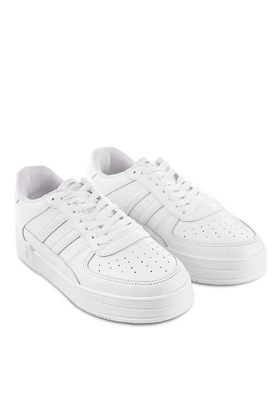 Slazenger Women's Camp in Sneaker Shoes White