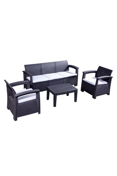 Lifan 4-Piece 5-Seater Elegant and Modern Design Outdoor Seating Set