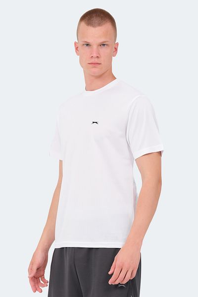 Slazenger Ανδρικό Λευκό T-shirt - Senate