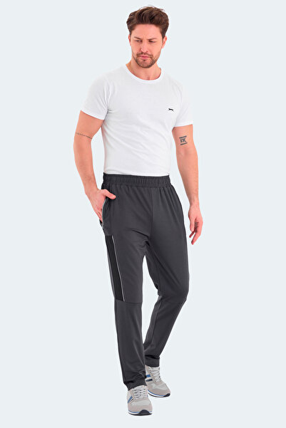 Slazenger Reshmı Erkek Eşofman Altı Koyu Gri