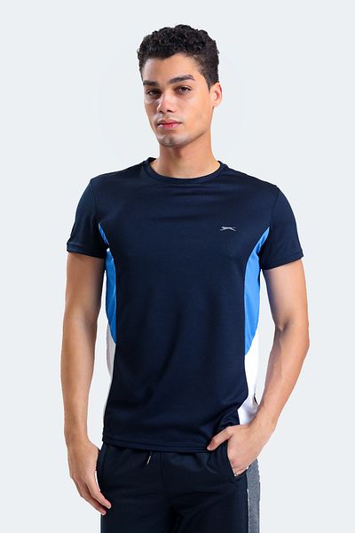 Slazenger Ανδρικό T-Shirt Ryan Navy / Μπλε