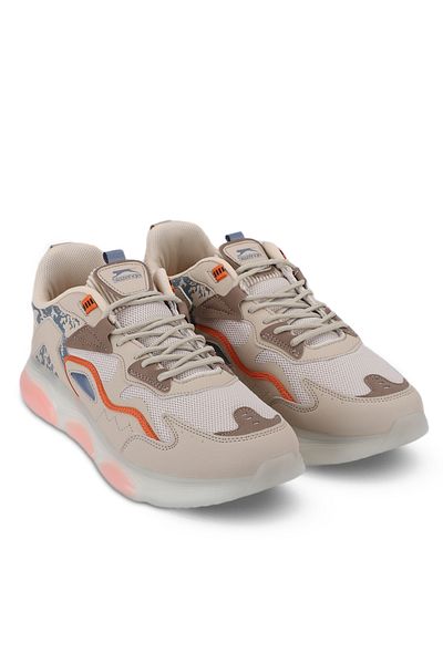 Slazenger Men's Sneakers - Funky in Beige Shoes