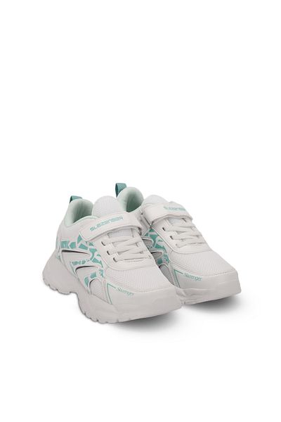 Slazenger Pantofi pentru fete Kanner Sneaker Alb / Verde