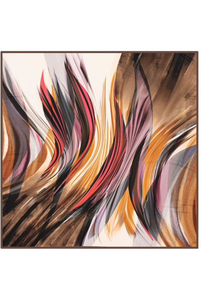 Aker 90X90 Aker Polyester Tivil Eşarp