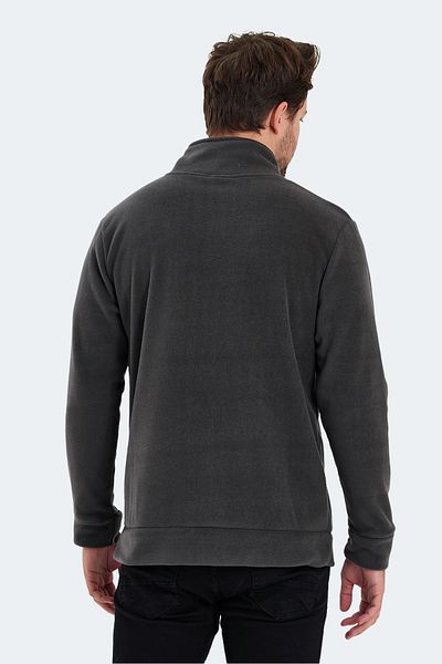 Slazenger Sansa Ανδρικό Fleece Σκούρο Γκρι
