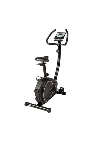 Housefit مقعد ومقود قابلان للتعديل وحزام مقاومة مغناطيسية ودواسات وعجلة موازنة يدوية ودراجة عمودية