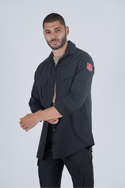 Combat Tactical Πουκάμισο με φερμουάρ για εξωτερικούς χώρους Tactical πουκάμισο Swat Protection - 424