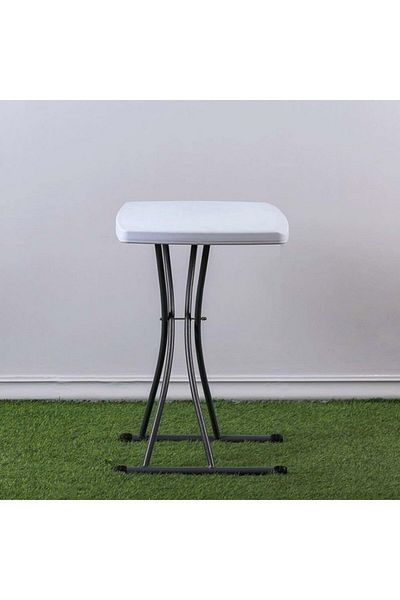 Living Accents Adjustable Legs Rectangular Foldable Outdoor Table