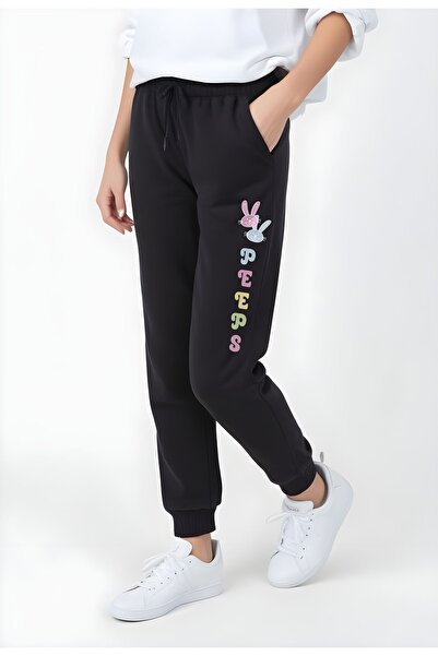 FYK KİDS Girl - Straight Printed Sweatpants