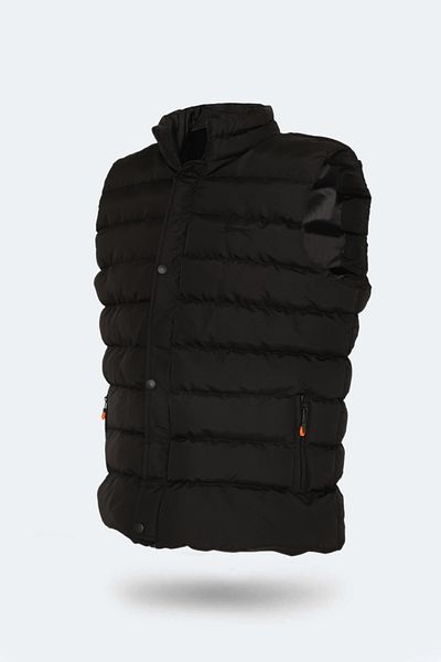 Slazenger Helen Large Size Men's Black Vest