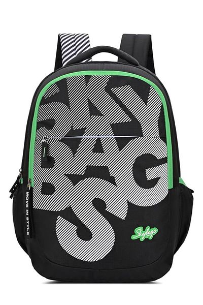 Skybags KLAN PLUS 01 SCHOOL BACKPACK BLACK