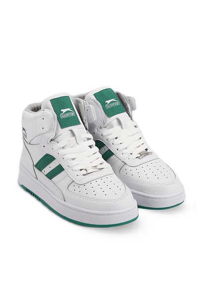 Slazenger Daphne High Women's Sneaker Shoes White / Green