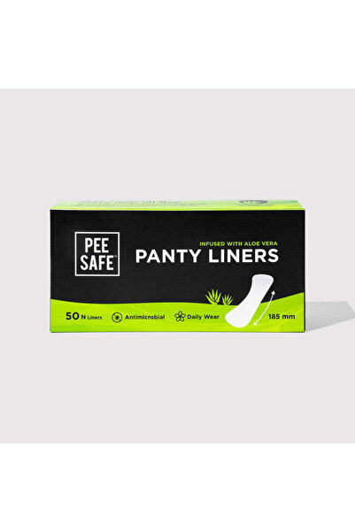 Pee Safe فوط صحية يومية من PeeSafe مع الصبار، تصميم منحني وسطح ناعم، عرض 185 ...