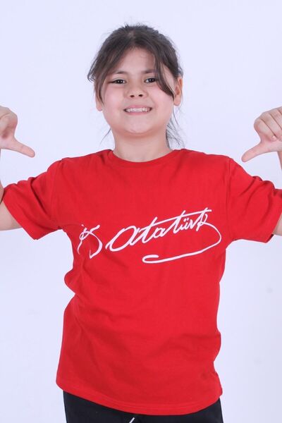 FYK KİDS Μπλουζάκι Unisex με στάμπα Ataturk