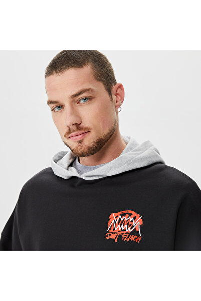 Puma Ανδρικό φούτερ Boroughs με μαύρη κουκούλα