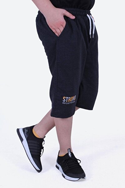 FYK KİDS Boy's Capri with Strong Print Detail and Pockets