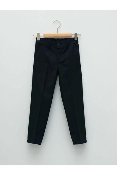 LC Waikiki LCW Kids Lacivert Basic Gabardin Erkek Çocuk Chino Pantolon