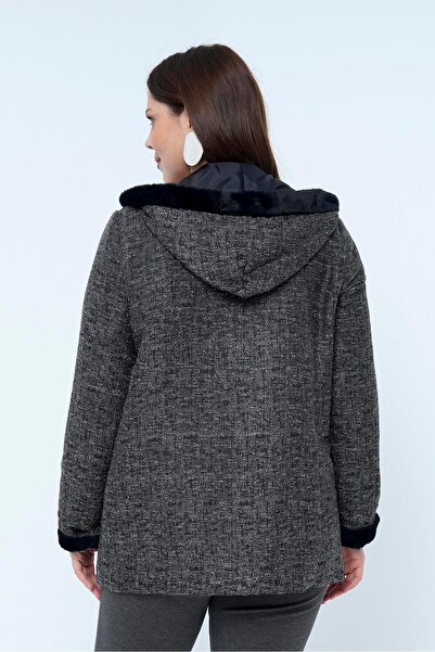 Lema Glitter Fabric Coat (26175)