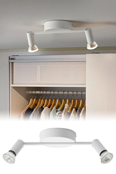 Binbirreyon Tavan Lambası Spot Lamba 2 li Spot Lamba 30cm JB082