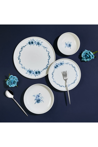 Roseto 24 Parça Bone Porselen Yemek Takımı