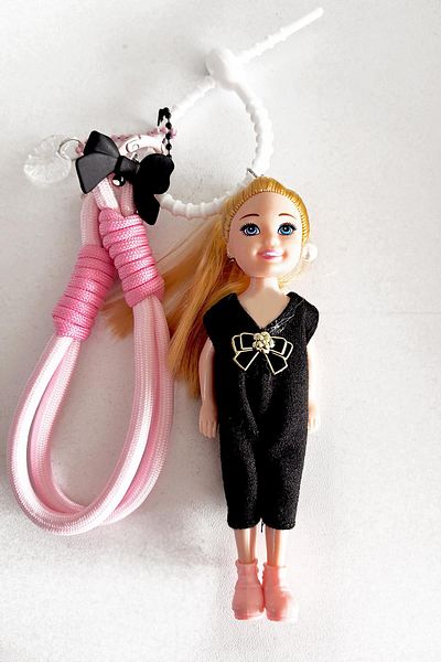 New Obsessions Μπρελόκ Diana Baby Doll Charm Bag Ornament