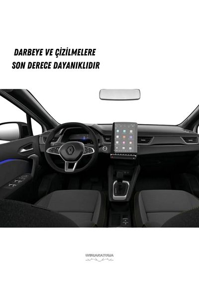UniqAnatolia Renault Captur Techno 2024 Navigation and Multimedia Compatible Nano Screen Protector