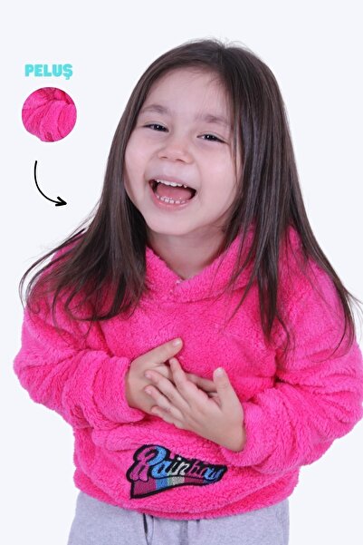 FYK KİDS سويت شيرت ناعم وسميك للفتيات