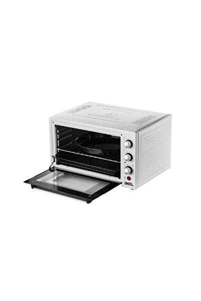 Akel Lambalı, Turbo Fanlı, Termostatlı, Çift Tepsili 45 Litre Midi Fırın Af930lf