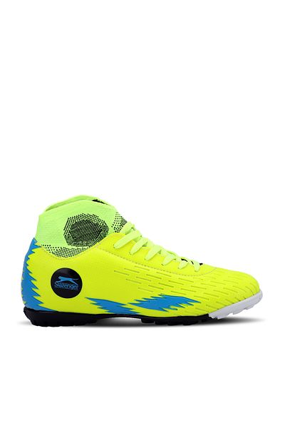 Slazenger Pantofi de fotbal pentru băieți - Hadas Hs, galben neon