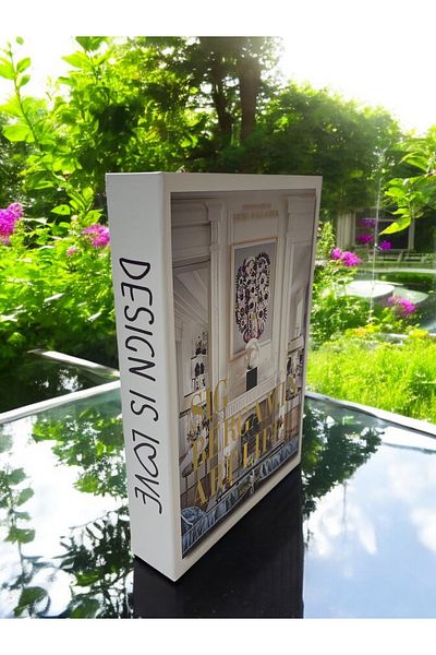 Saccura Decor Design Is Love White Διακοσμητικό Βιβλιοθήκη – Κομψό και Λειτουργικό