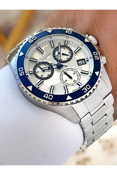 Quantum Men's Watch 1160.330 - Function Steel Band