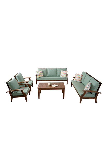 YASÜ Balkon Bahçe Teras Takım Mobilyası Oturma Grubu Masa Sandalye Berjer Kan...