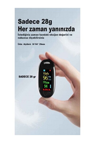 Gez Parmak Tipi Pulseoksimetre