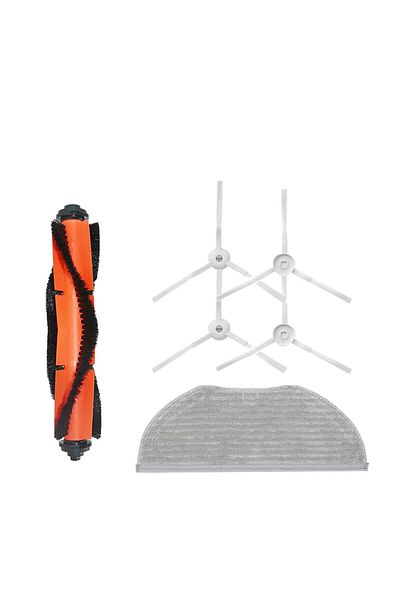 Roborge Xiaomi Vacuum Mop 2in1 Essential - مكنسة كهربائية روبوتية، مجموعة قطع غيار مكونة من 6 قطع (MJSTG1)