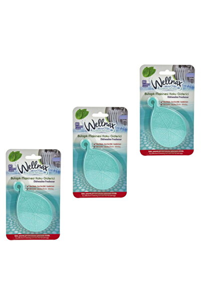 Wellnax breeze refresh Bulaşık Makinesi Koku Giderici Nane X3