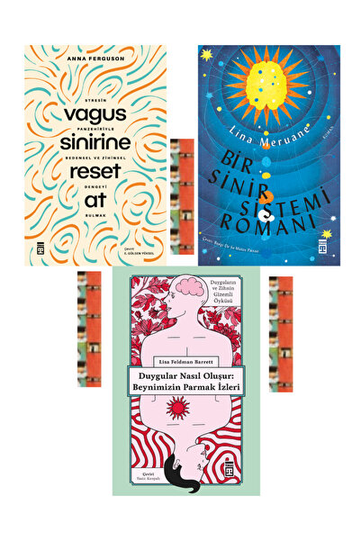 Timaş Yayınları Vagus Sinirine Reset At,Bir Romanı,Duygular Nasıl Oluşur:Beyn...