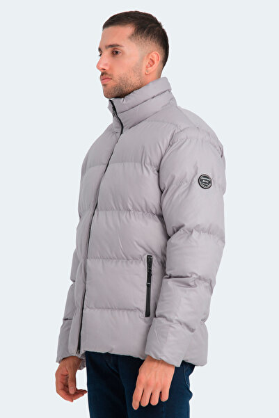 Slazenger Men's Gray Hama Coat & Coat