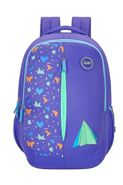 Skybags KLAN 09 SCHOOL BACKPACK Blue