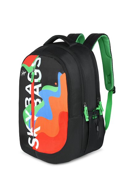 Skybags KLAN 05 SCHOOL BACKPACK BLACK