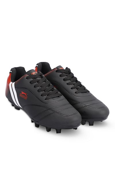 Slazenger Mark Krp Men's Football Shoes - Black, White, Red Astroturf