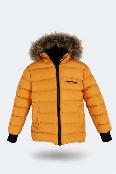 Slazenger Calisto New Unisex Children's Coat and Coat - Yellow