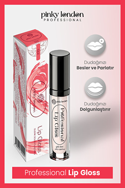 Pinky London Güllü Dudak Dolgunlaştırıcı ve Parlatıcı Lip Gloss